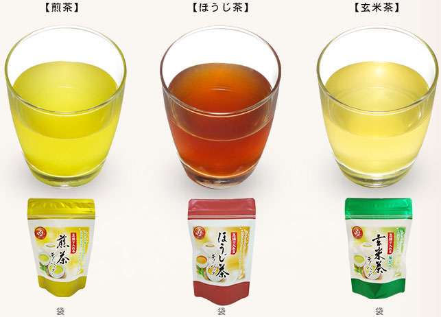 急須用（煎茶・ほうじ茶・玄米茶）写真